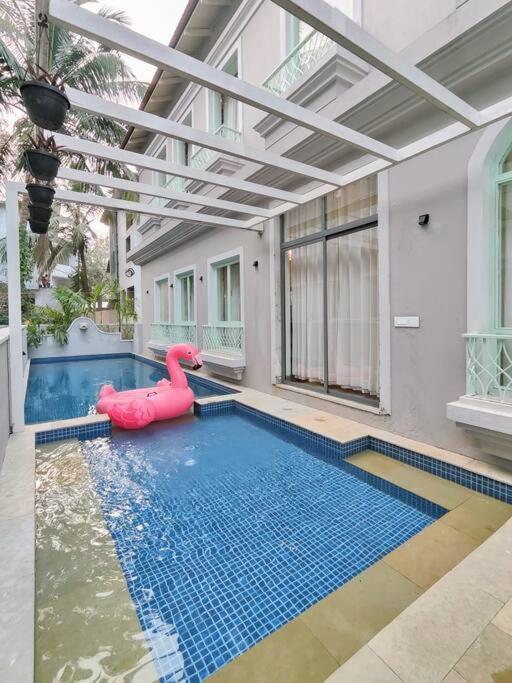 Barcelona Villas At Love Story Siolim- 3Bhk Private Pool Villas Exterior foto