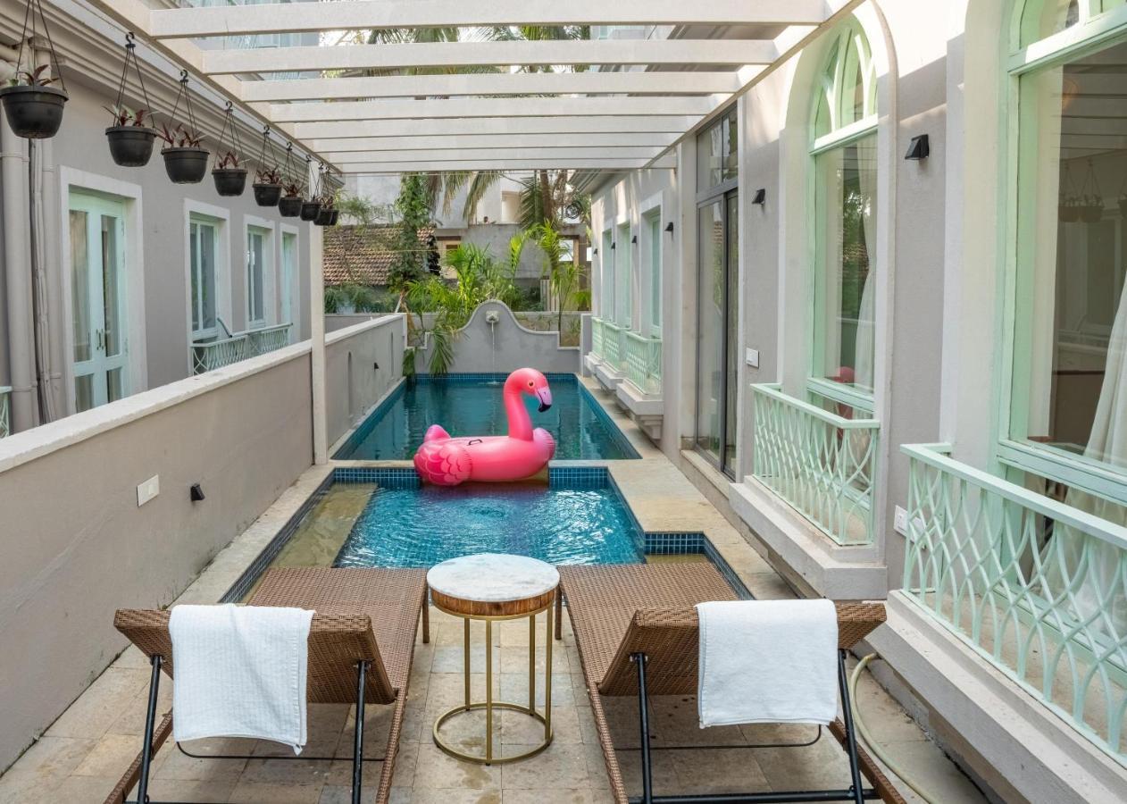 Barcelona Villas At Love Story Siolim- 3Bhk Private Pool Villas Exterior foto