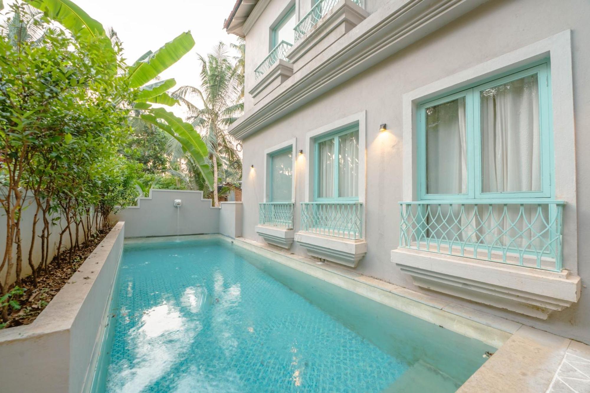 Barcelona Villas At Love Story Siolim- 3Bhk Private Pool Villas Exterior foto