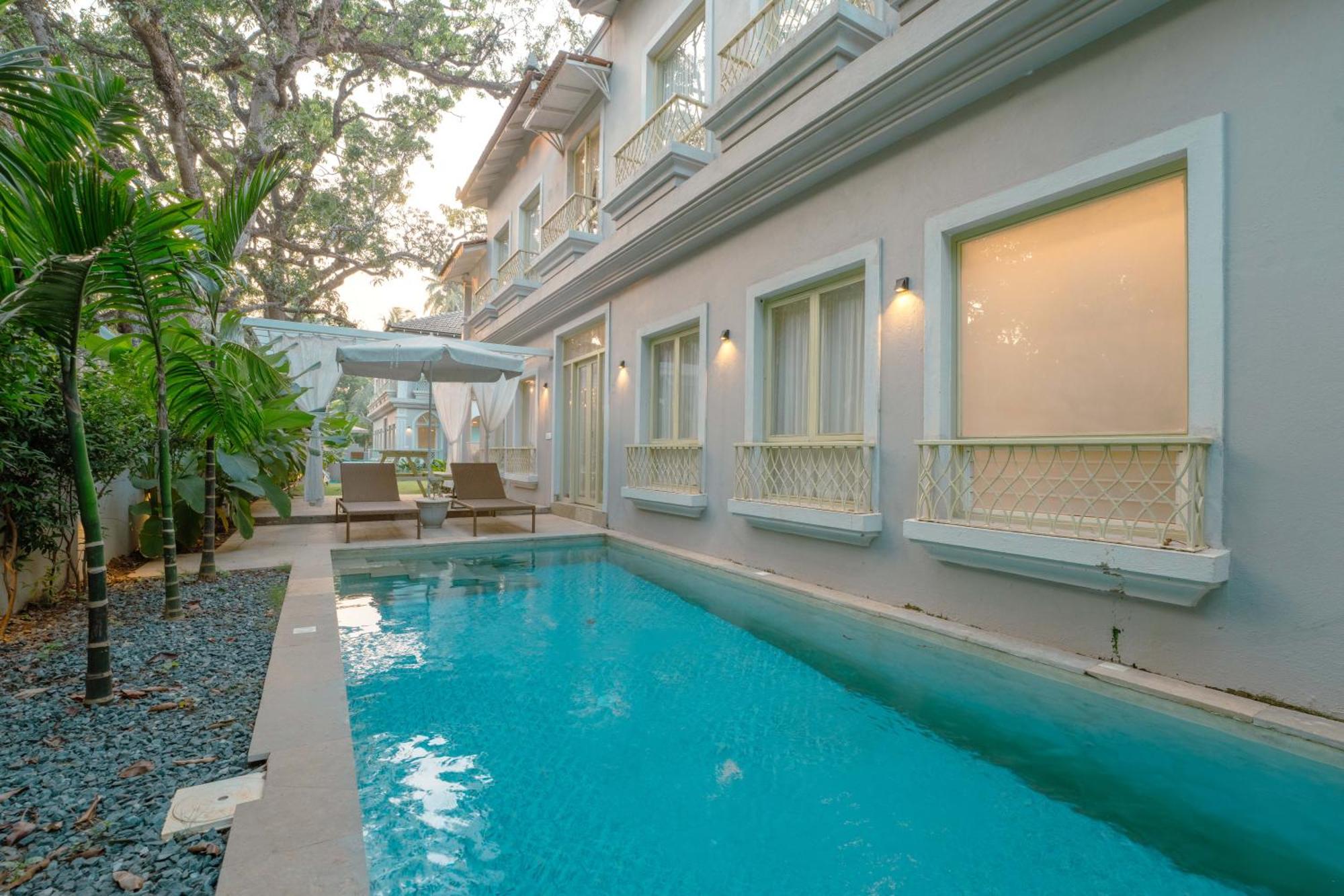 Barcelona Villas At Love Story Siolim- 3Bhk Private Pool Villas Exterior foto